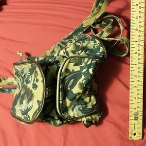 Floral mini backpack